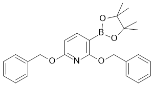 2,6-二苄氧基吡啶-3-硼酸频哪醇酯