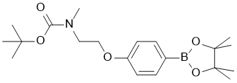 4-[2-[Boc-(甲基)氨基]乙氧基]苯硼酸频哪醇酯