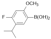 4-氟-5-异丙基-2-甲氧基苯硼酸